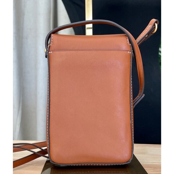 TORY BURCH CAMEL BROWN MILLER CROSSBODY - Picture 3 of 9